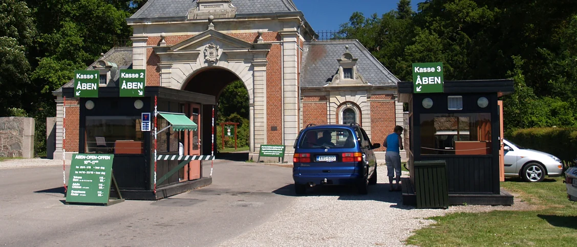 Eingang zum Knuthenborg Safaripark
