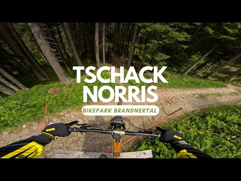 Tschack Norris Downhill Line Bikepark Brandnertal 🇦🇹 full Run POV Raw