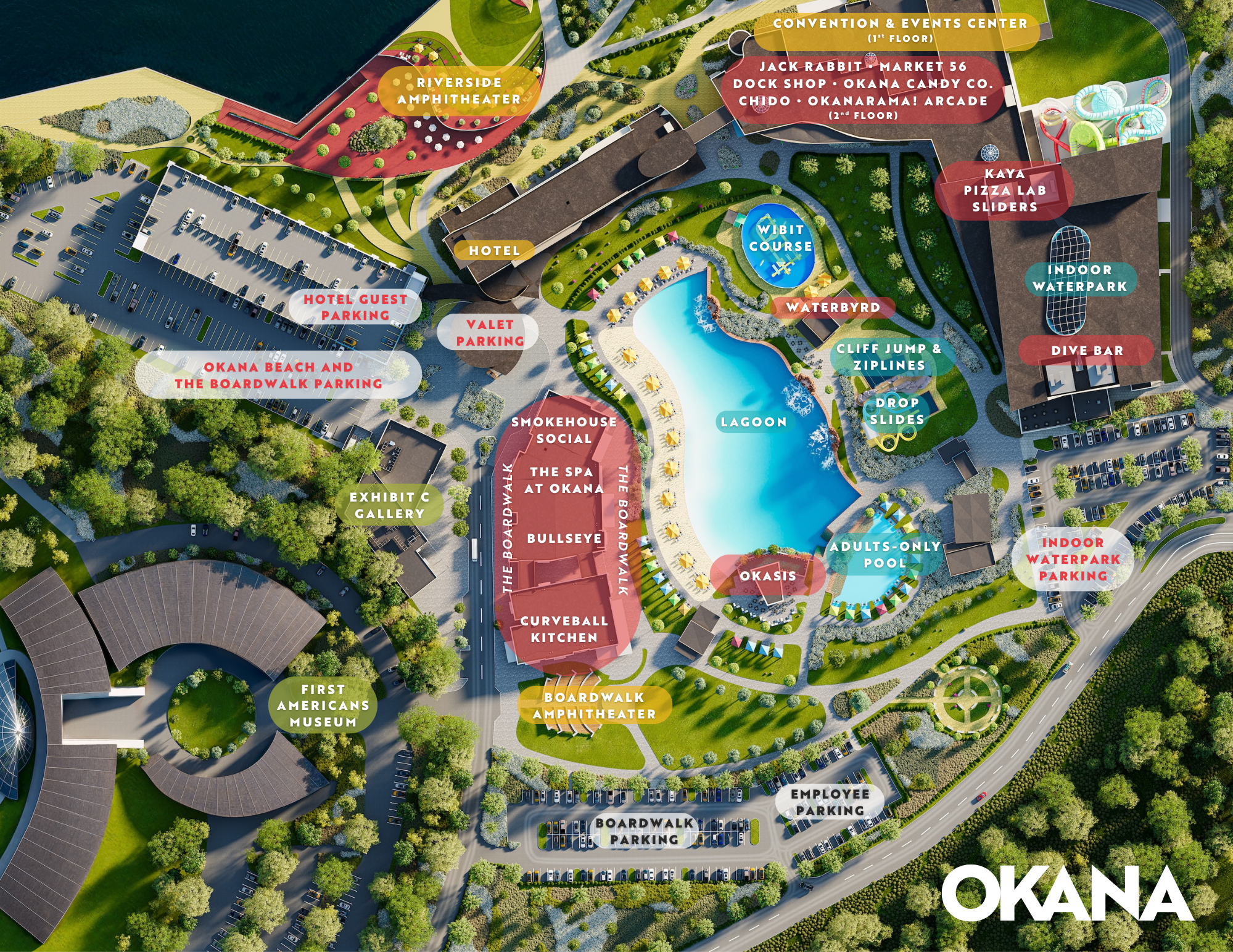 OKANA Parkplan